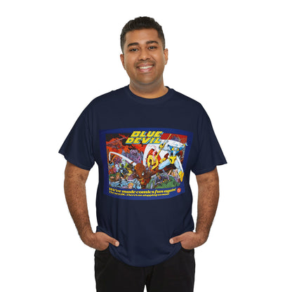 Blue Devil Ad T-Shirt - DC Comics