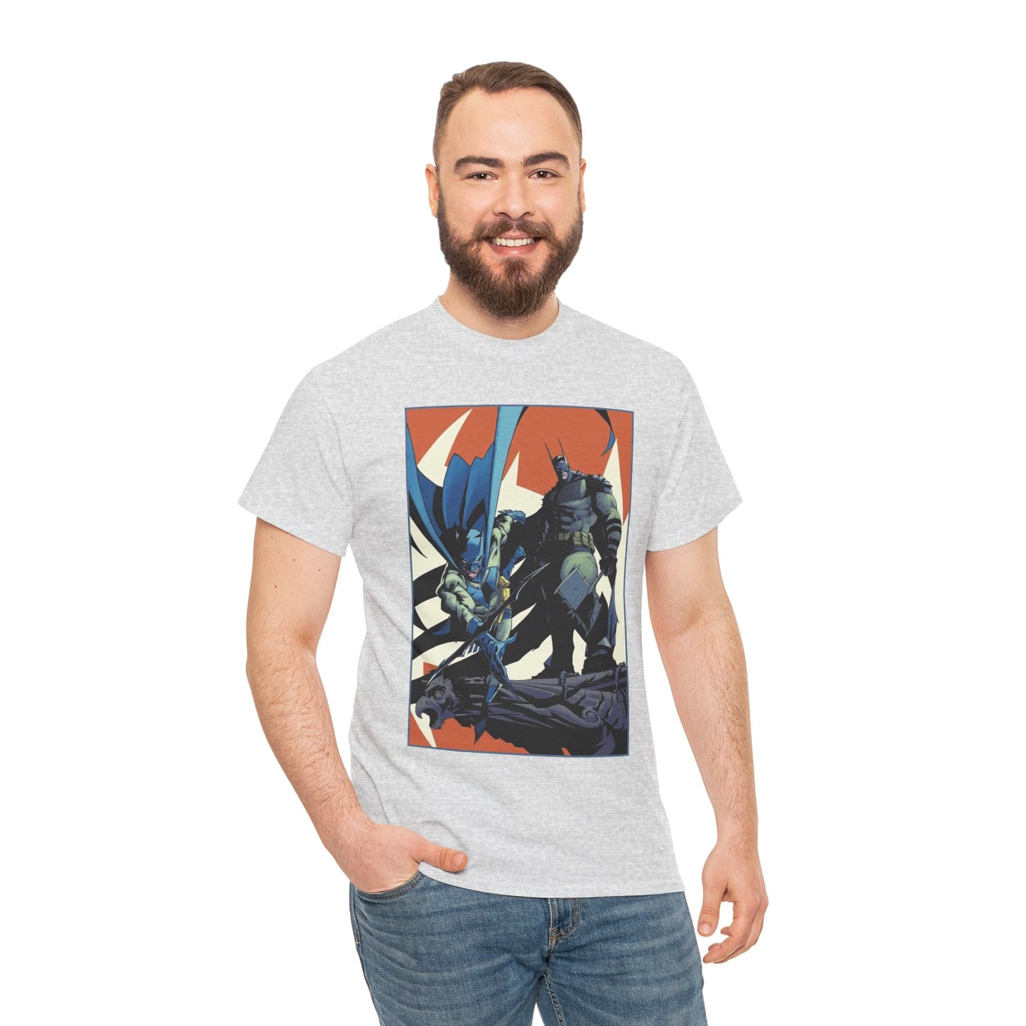 Absolute Batman & Prime Batman T-Shirt - Nick Dragotta Art - DC Comics