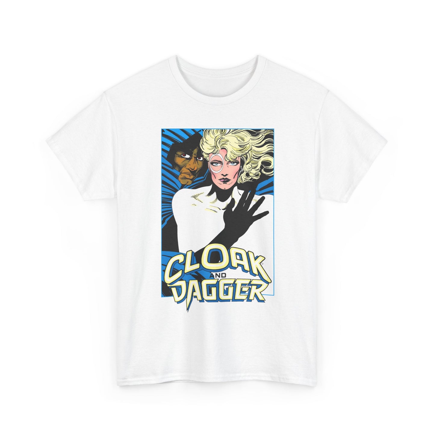 Cloak & Dagger T-Shirt - Popular 1980 Comic Book Duo - Marvel Comics