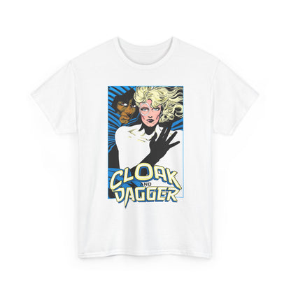 Cloak & Dagger T-Shirt - Popular 1980 Comic Book Duo - Marvel Comics