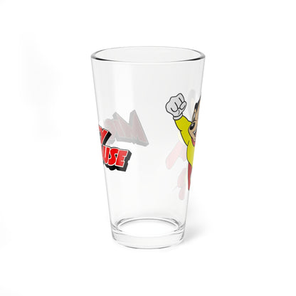 Mighty Mouse Pint Glass, 16oz - Terrytoons - Classic Cartoon Character