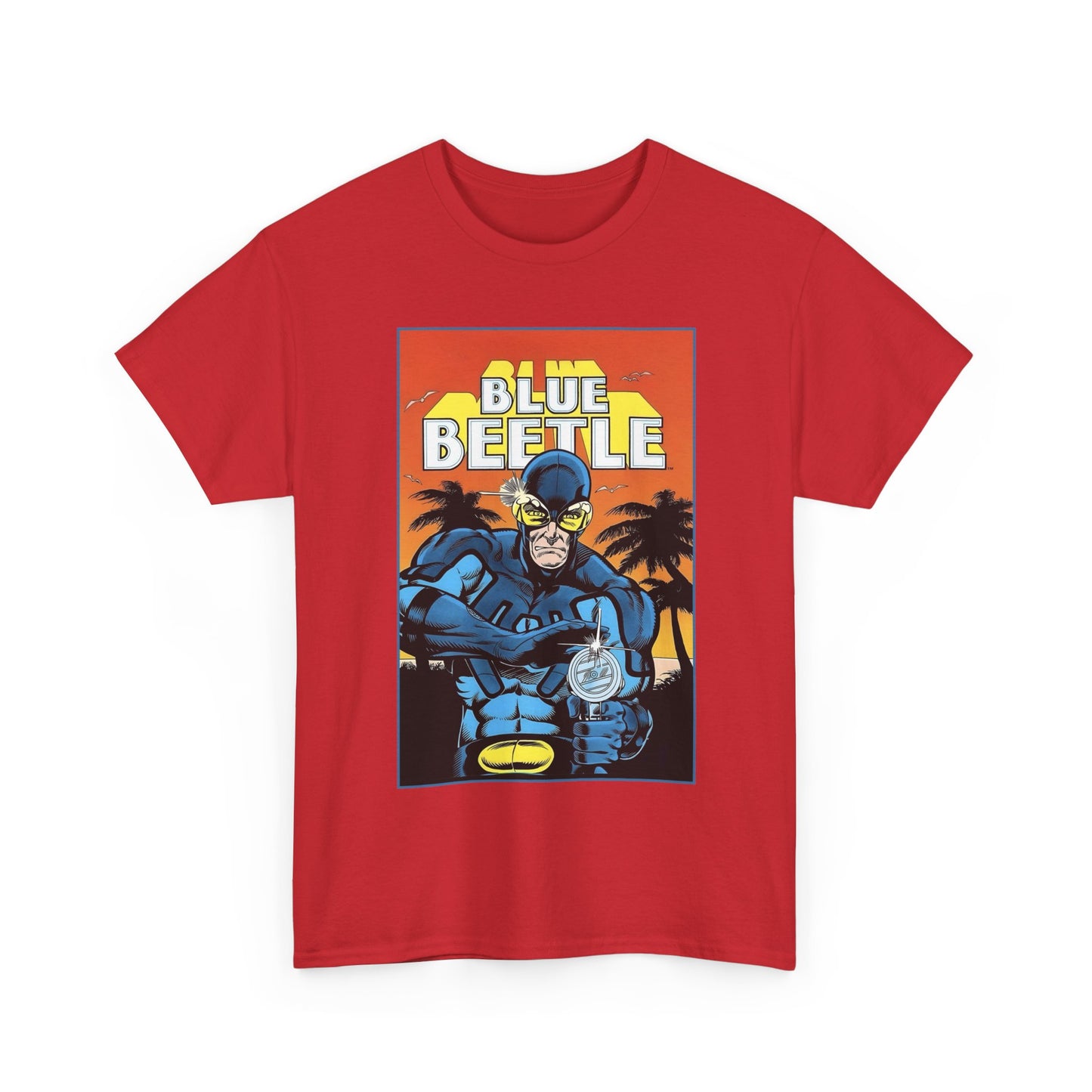 Blue Beetle T-Shirt - Ted Kord - 1980s DC Series - DC Comics