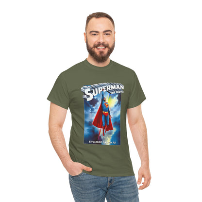 Superman The Movie T-Shirt - DC Comics - Man of Steel - Christopher Reeve 1978