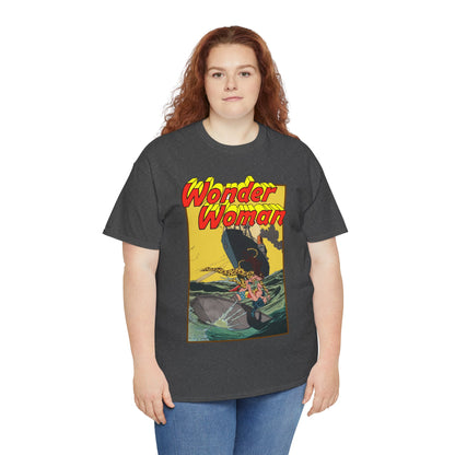 Wonder Woman Vs Cheetah T-Shirt - Rich Buckler & Dan Giordano Art - DC Comics