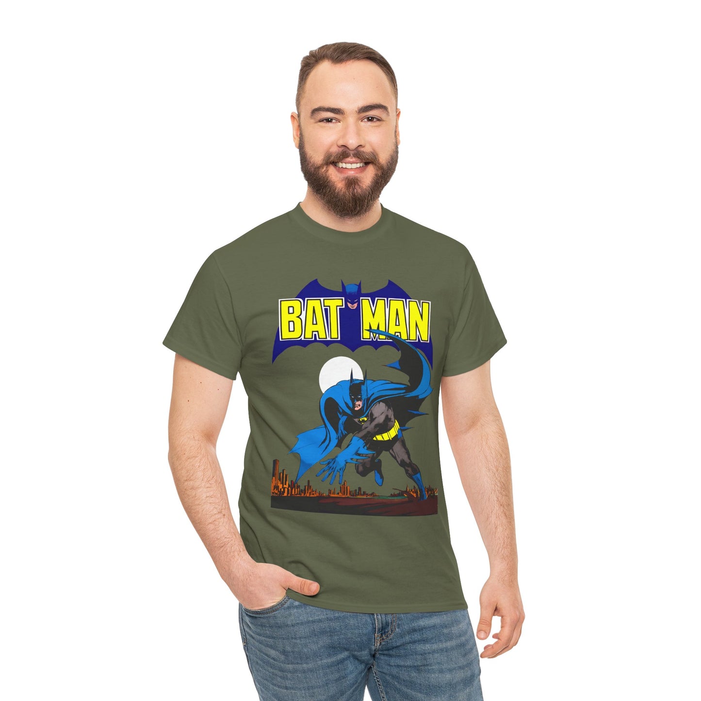 Batman Treasury Edition T-Shirt - Neal Adams Art - C-25 - Gotham City, Dark Knight Detective - DC Comics