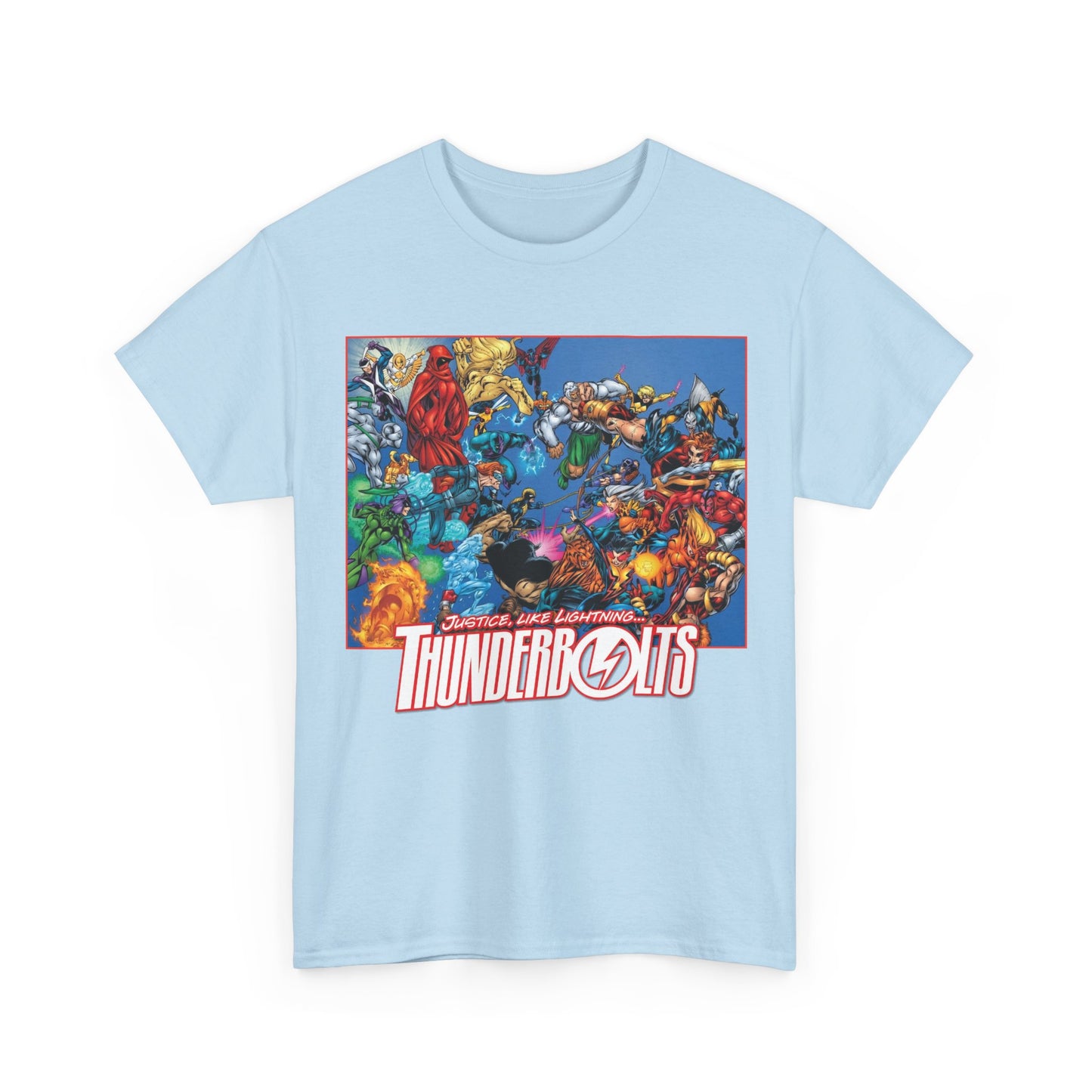 Thunderbolts T-Shirt - Mark Bagley Art - Marvel Comics