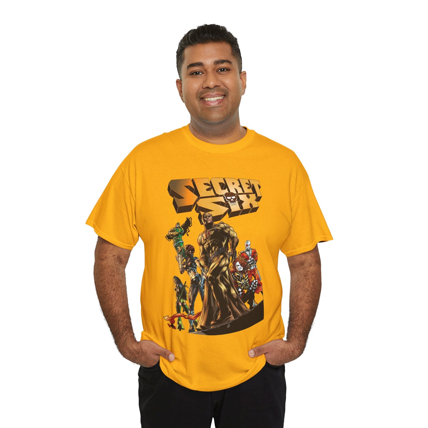 Secret Six T-Shirt - Gail Simoine Series - Catman, Ragdoll, Deadshot - DC Comics