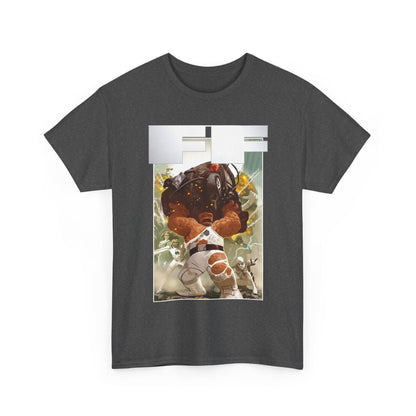 FF T-Shirt - Daniel Acuna Art - Fantastic Four - Mr. Fantastic, Invisible Woman, Thing, Spider-Man - Marvel Comics