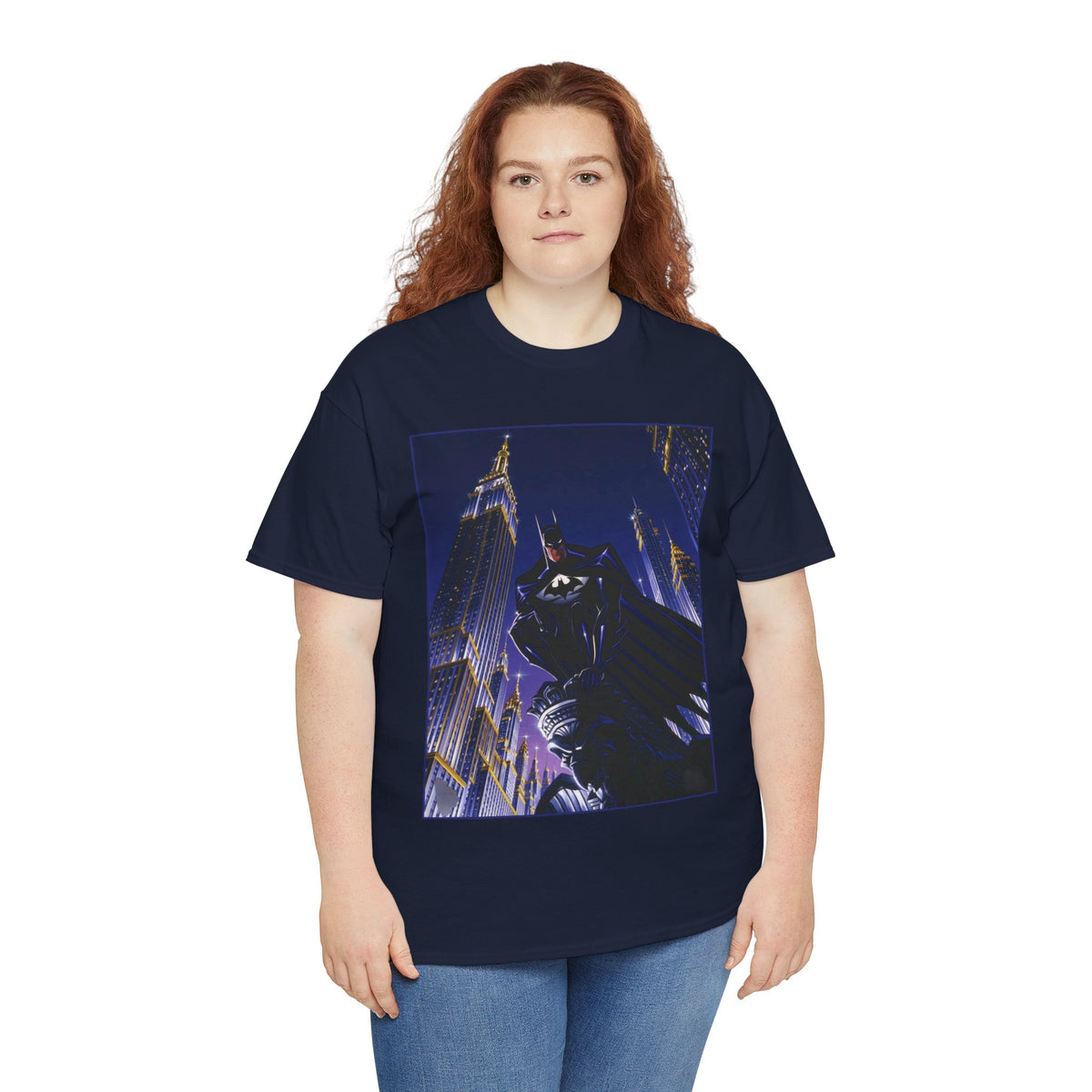 Batman T-Shirt -  Animated Series Art - Gotham City Gargoyle - DC Comics