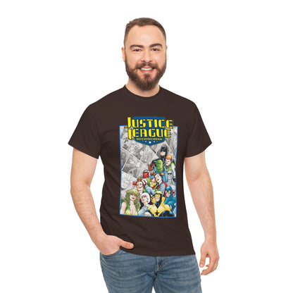 Justice League International T-Shirt - Kevin Maguire Art - DC Comics