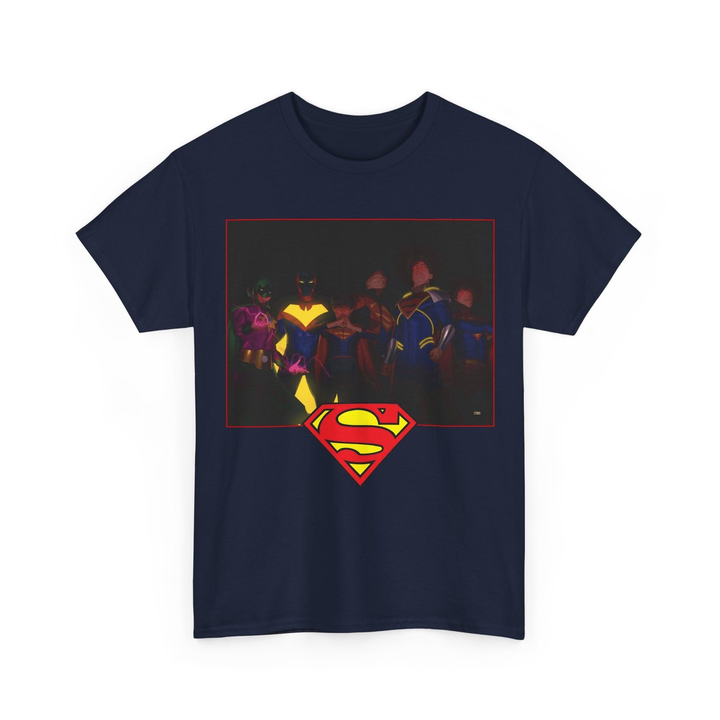 Superboys T-Shirt - Taurin Clarke Art - Superboy Prime, Connor Kent, Clark Kent, Jon Kent - DC Comics