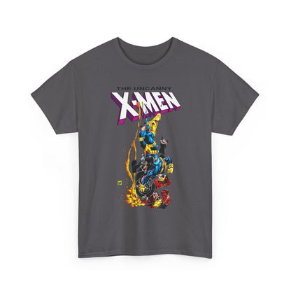 Cyclops Vs Havok T-Shirt - Adam Kubert Art - Uncanny X-Men - Marvel Comics