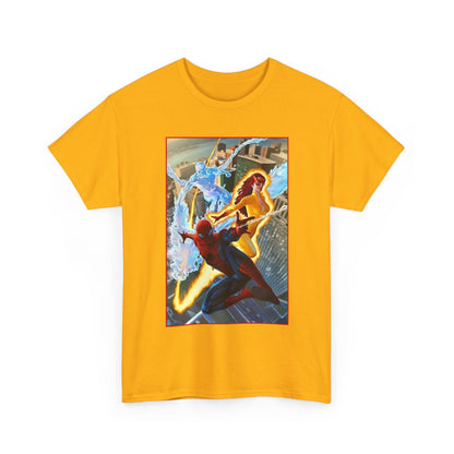 Spider-Man & His Amazing Friends T-Shirt - Firestar, Iceman - Marvel Comics