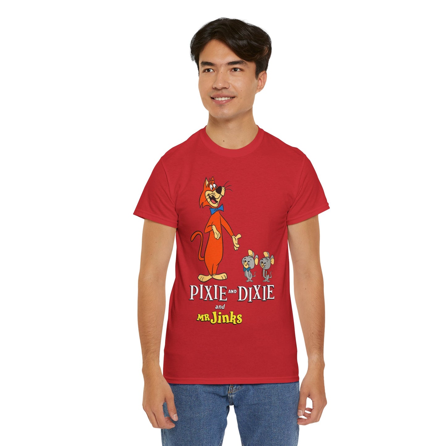 Pixie & Dixie & Mr Jinks T-Shirt - Classic Hanna-Barbera Saturday Morning Cartoon - I Hate Meeces to Pieces!