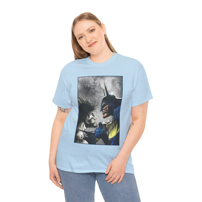 Batman Vs Lobo T-Shirt - Sam Keith Art - DC Comics