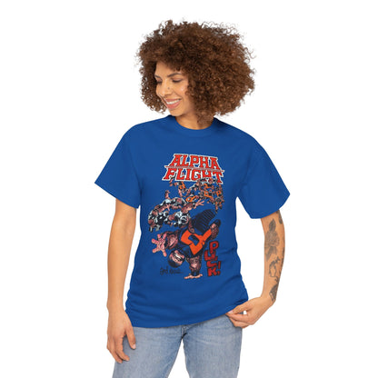 Puck T-Shirt - John Byrne Art - Alpha Flight Member - Marvel Comics