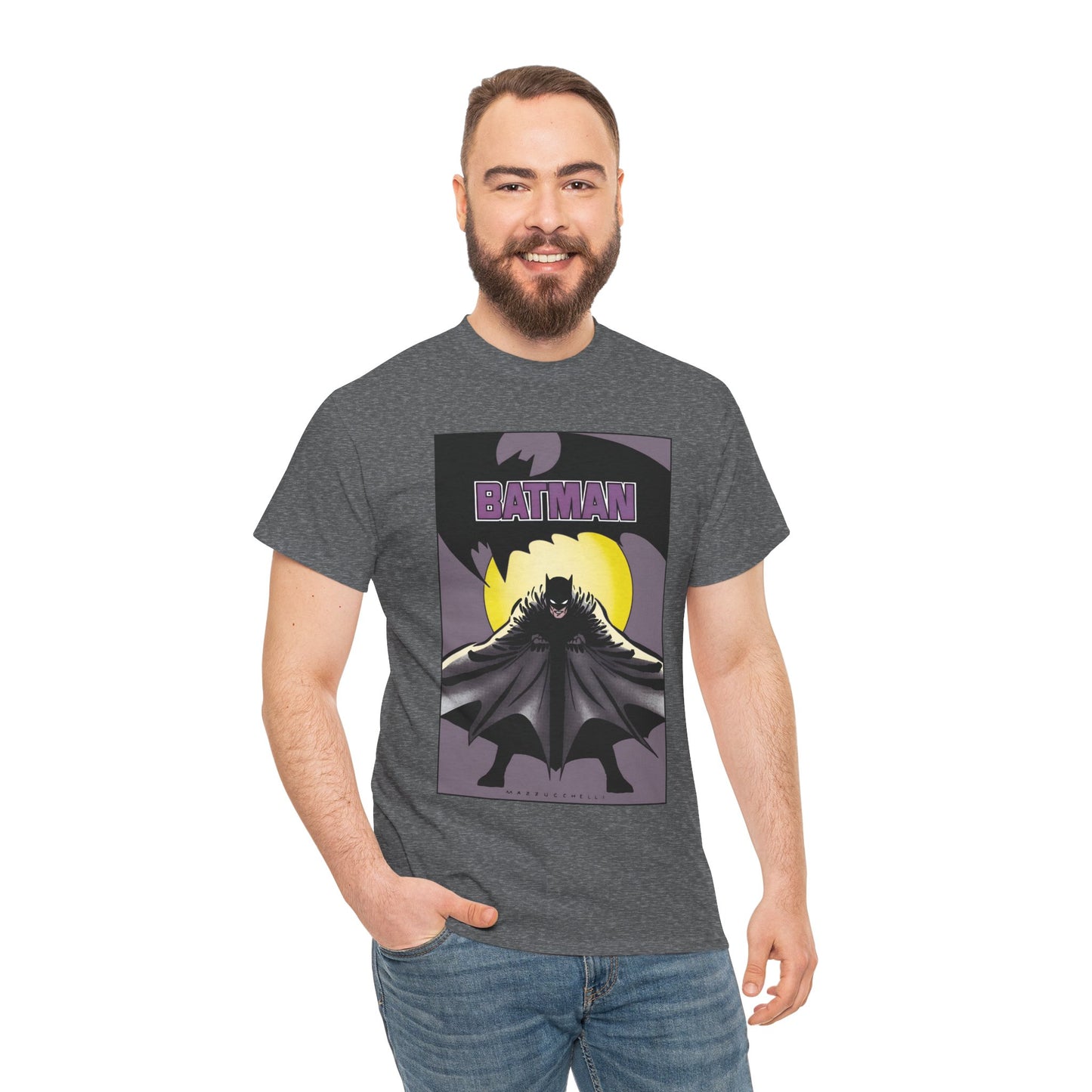 Batman T-Shirt - David Mazzucchelli Art - Year One - #405 Cover - DC Comics