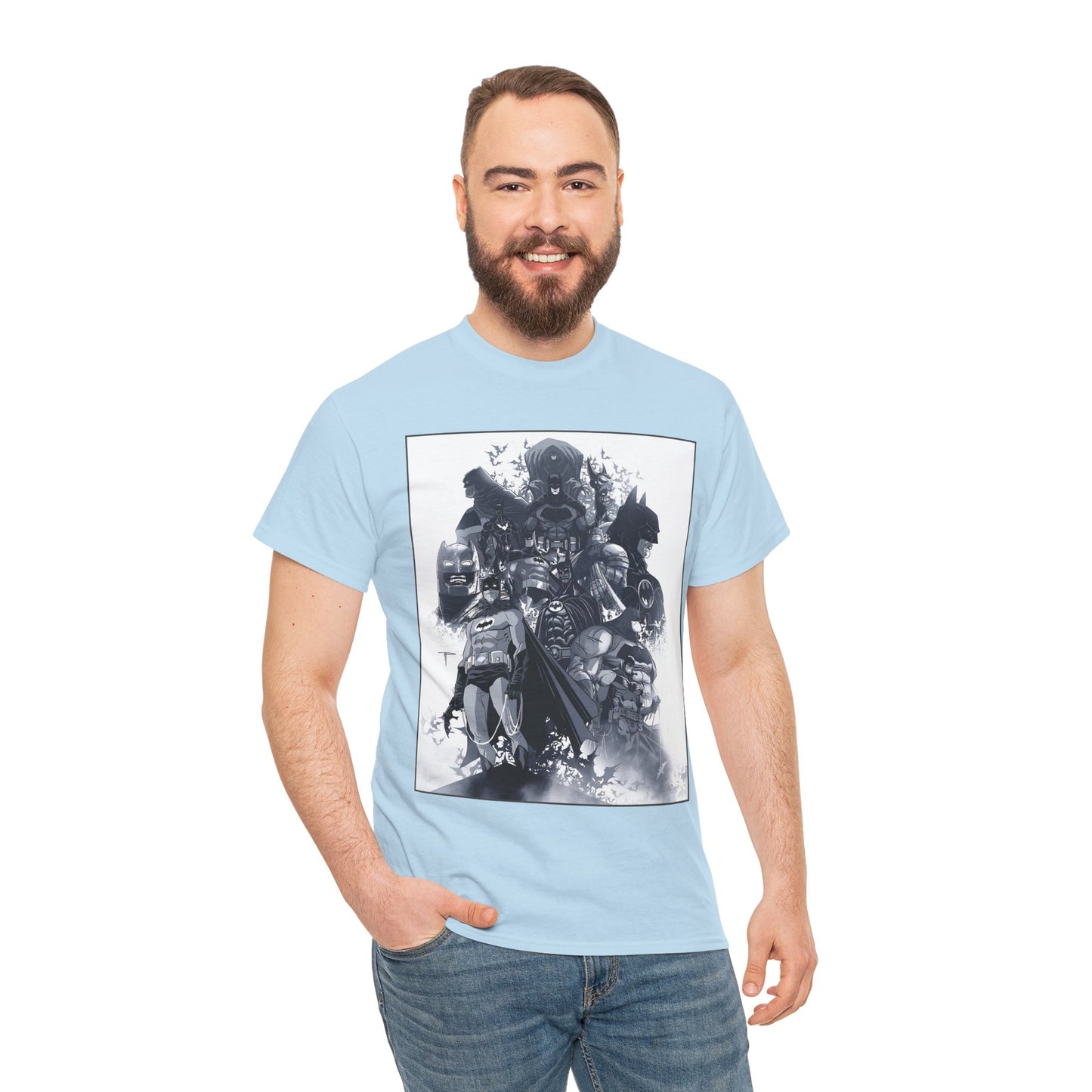 Batman T-Shirt - Michael Pasquale Art - Batman's 80th Anniversary - DC Comics