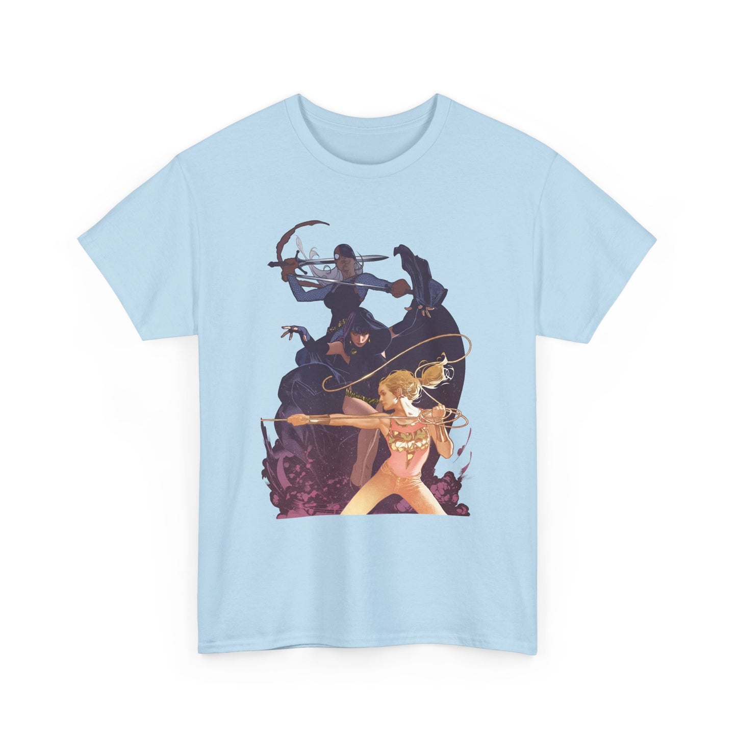 Raven, Wonder Girl, Ravager T-Shirt - Adam Hughes Art - Teen Titans #88 Variant Cover - DC Comics