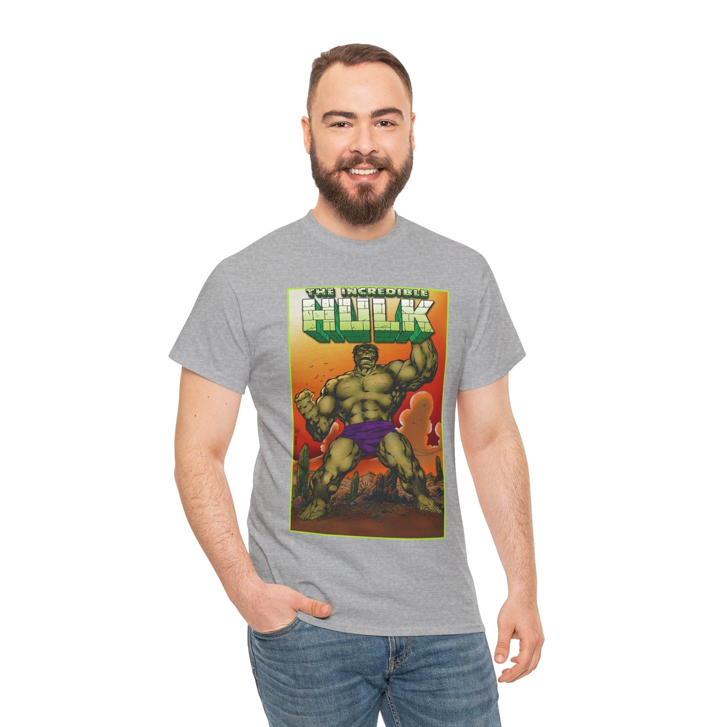 Incredible Hulk T-Shirt - John Byrne Art - Bruce Banner - Marvel Comics