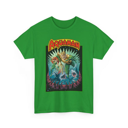 Aquaman T-Shirt - José Luis García-López Art - 80th Anniversary Variant Cover - Arthur Curry, Mera, Bronze Age Look - DC Comics