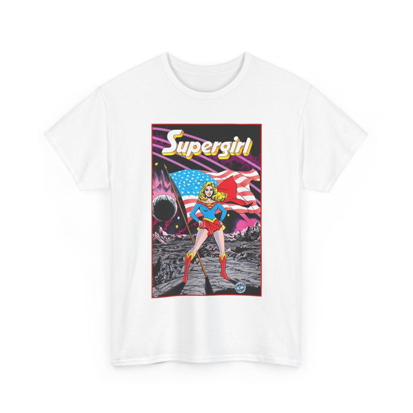 Supergirl T-Shirt - 1980s Art - 2026 Movie with Milly Alcock - DC Comics