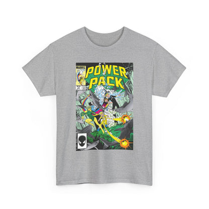 Power Pack #10 T-Shirt - With Marrina from Alpha Flight - Marvel Comics