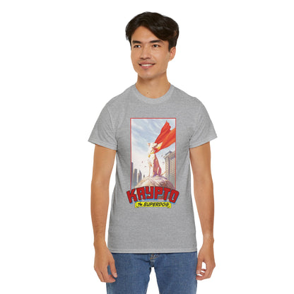 Krypto the Superdog T-Shirt - Superman's Pet - James Gunn 2025 Movie Appearance - Krypton, Metropolis