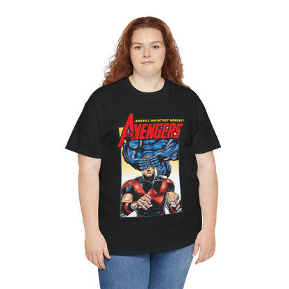 Avengers T-Shirt - George Perez Art - Wonder Man & Beast (Simon Williams & Hank McCoy) - Marvel Comics