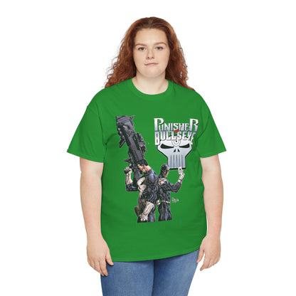 Punisher Vs Bullseye T-Shirt -Mike Deodato Jr Art - Marvel Comics