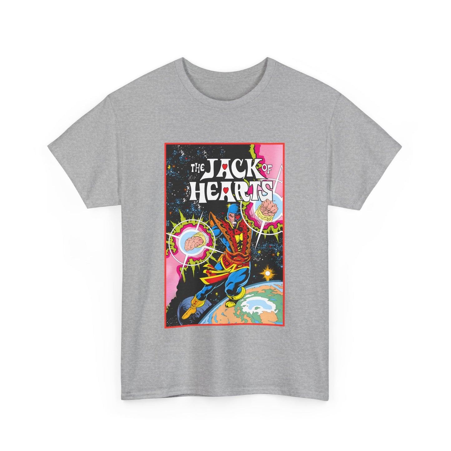Jack of Hearts T-Shirt - Marvel Comics - Avengers Member - She-Hulk Beau - Zero Fluid - Popular 80s Character