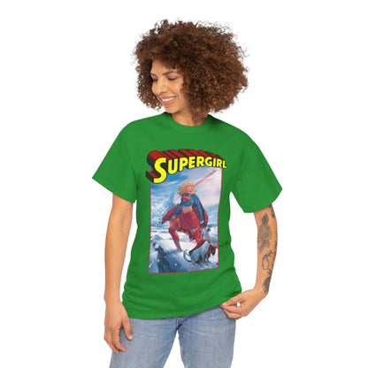 Supergirl & Krypto T-Shirt - Lucas Meyer Art - New 2026 Movie with Milly Alcock - DC Comics