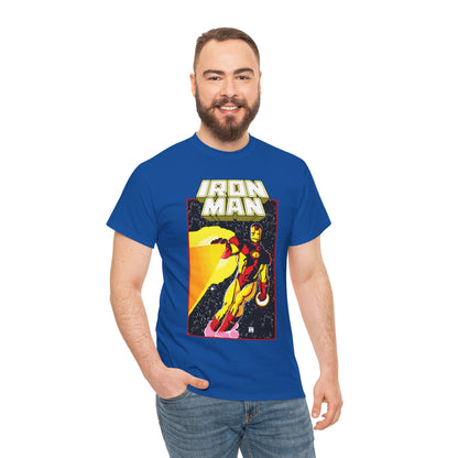 Iron Man T-Shirt - John Romita Jr Art - Cover to Issue #256 - Tony Stark in Space - Marvel Comics