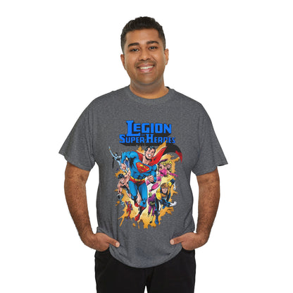 Superboy & Legion of Super-Heroes T-Shirt - Joe Staton Art - DC Comics