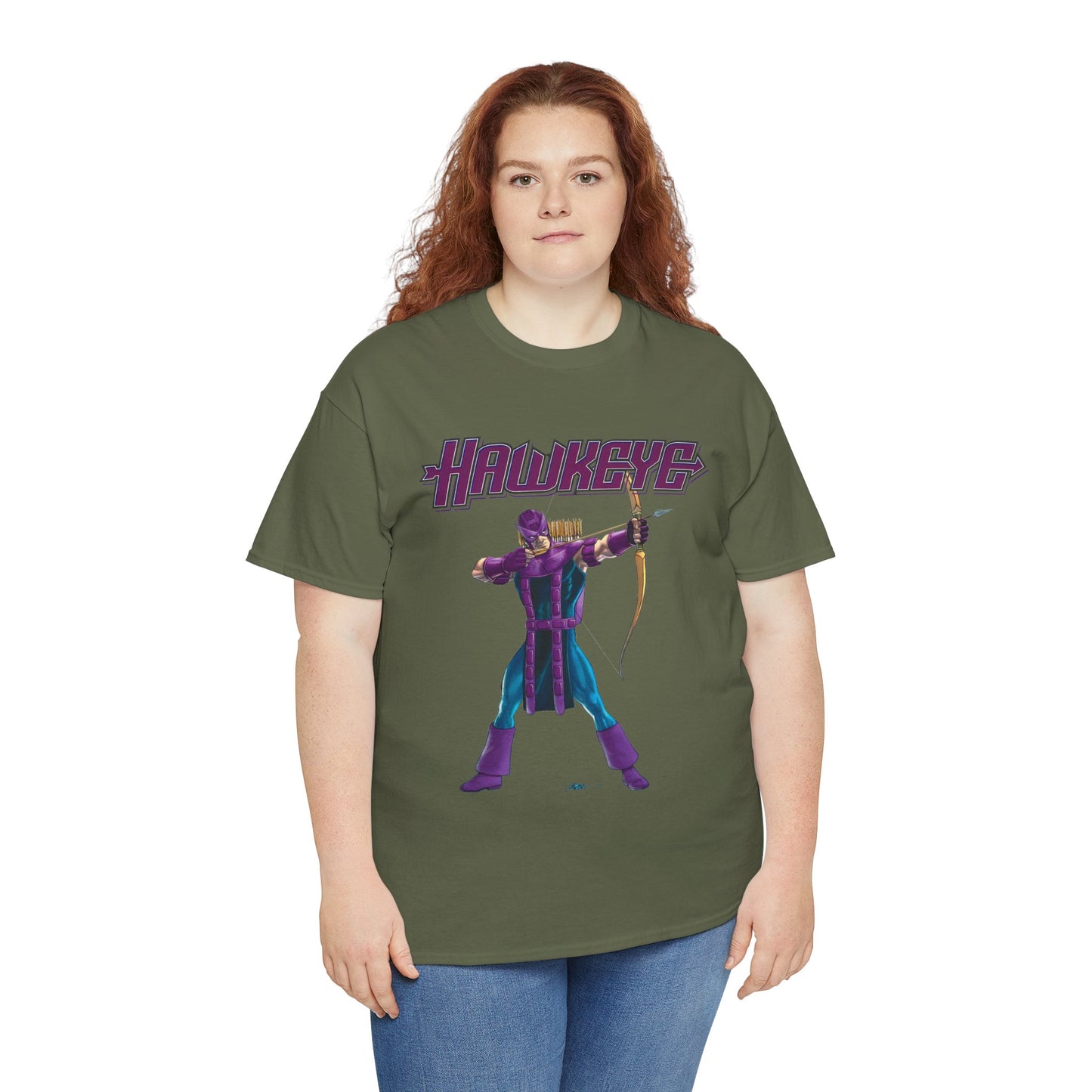 Hawkeye T-Shirt - George Perez Art - Avengers Member/Leader - Clint Barton - Popular Marvel Comics Character