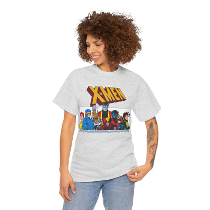 X-Men T-Shirt - Arthur Adams Art - Cyclops, Nightcrawler, Storm, Wolverine, Shadowcat, Phoenix (Rachel Summers), Colossus, Rogue - Marvel Comics