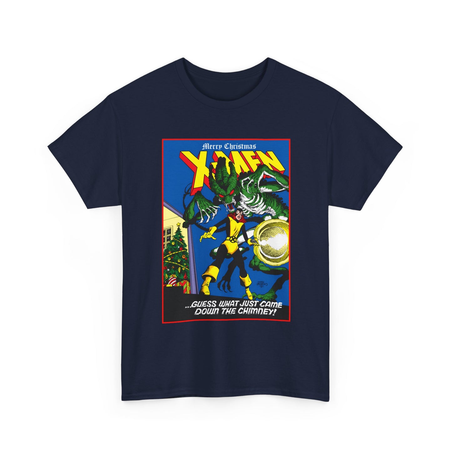 Uncanny X-Men T-Shirt - John Byrne Art - Kitty Pryde, The Brood - Merry Christmas #143 - Marvel Comics
