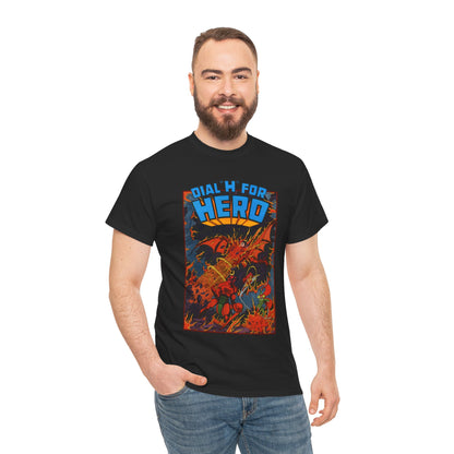 Dial "H" For Hero T-Shirt - George Perez Art - Adventure Comics Series - DC Comics
