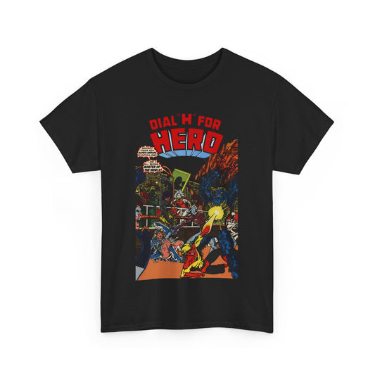 Dial "H" For Hero T-Shirt - George Perez Art - Chris King and Vicki Grant - Adventure Comics Series - DC Comics