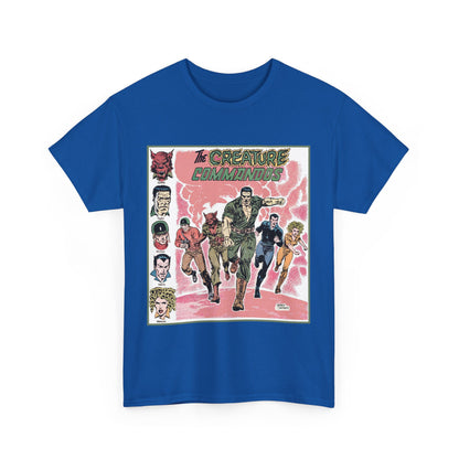 Creature Commandoes T-Shirt - Jerry Ordway Art - Medusa, Velcro, Shrieve - DC Comics Who's Who Art - Inspiration for James Gunn Series