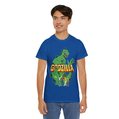 Godzilla T-Shirt - Popular 1970s Hanna-Barbera Cartoon - Godzooky - Retro 70s Animation - Toho - King of the Monsters