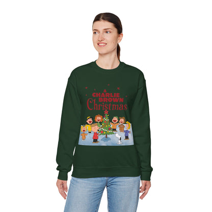 A Charlie Brown Christmas Crewneck Sweatshirt - Snoopy, Lucy, Linus, Sally, Schroeder