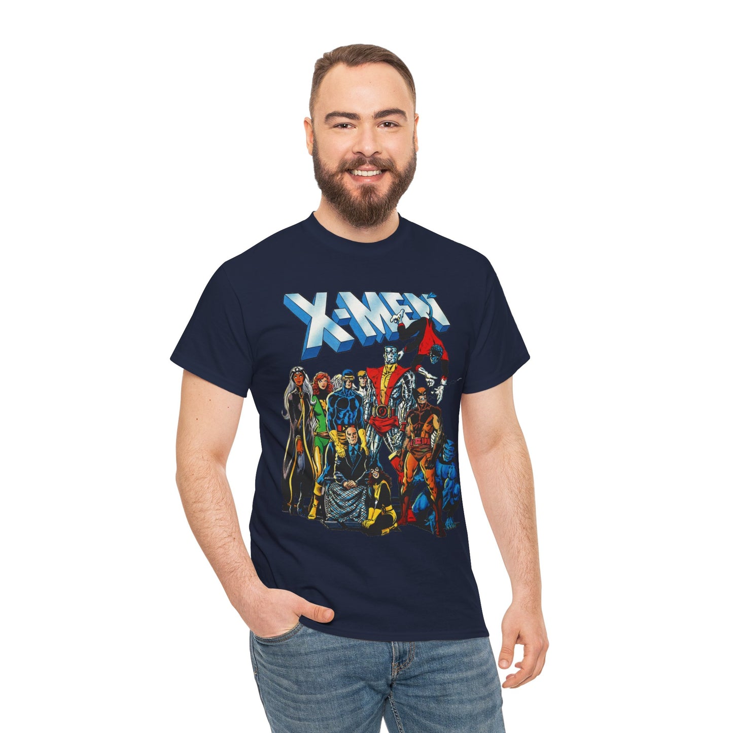 Uncanny X-Men T-Shirt - Brent Anderson/Austin Art - Wolverine, Storm, Cyclops, Phoenix, Nightcrawler - Marvel Comics