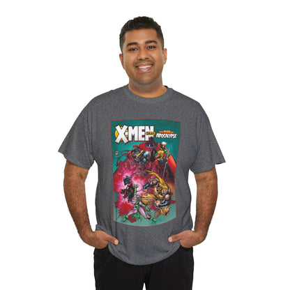 X-Men: Age of Apocalypse T-Shirt - Adam Kubert Art - Magneto, Rogue, Nightcrawler, Gambit, Blink, Sabretooth - Dawn - Marvel Comics