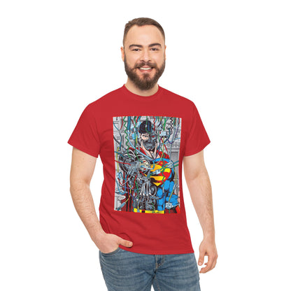 Cyborg Superman T-Shirt - DC Comics - Dan Jurgens Art - Reign of the Supermen - Popular 90s Story