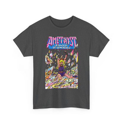 Amethyst Princess of Gemworld T-Shirt - George Perez Art - Lord Topaz, Dark Opal, Granch, Citrina - DC Comics