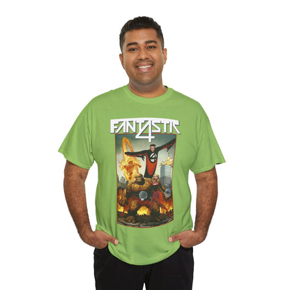 Fantastic Four T-Shirt - Arthur Adams Art - Marvel Comics