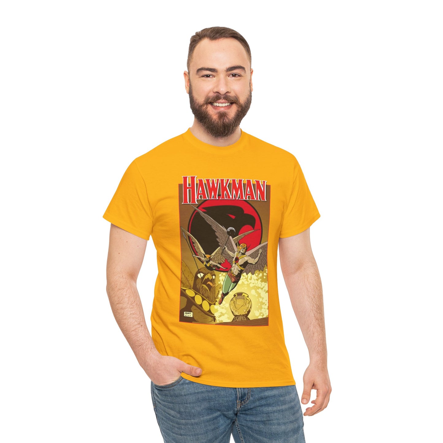 Hawkman T-Shirt - Carter Hall/Katar Hol - Thanagar - Justice League/Justice Society Member - DC Comics