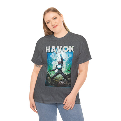 Havok T-Shirt - Greg Land Art - Alex Summers - X-Men, X-Factor Member & Leader - Mutant Hero - Brother to Scott Summers, Cyclops - Marvel Comics