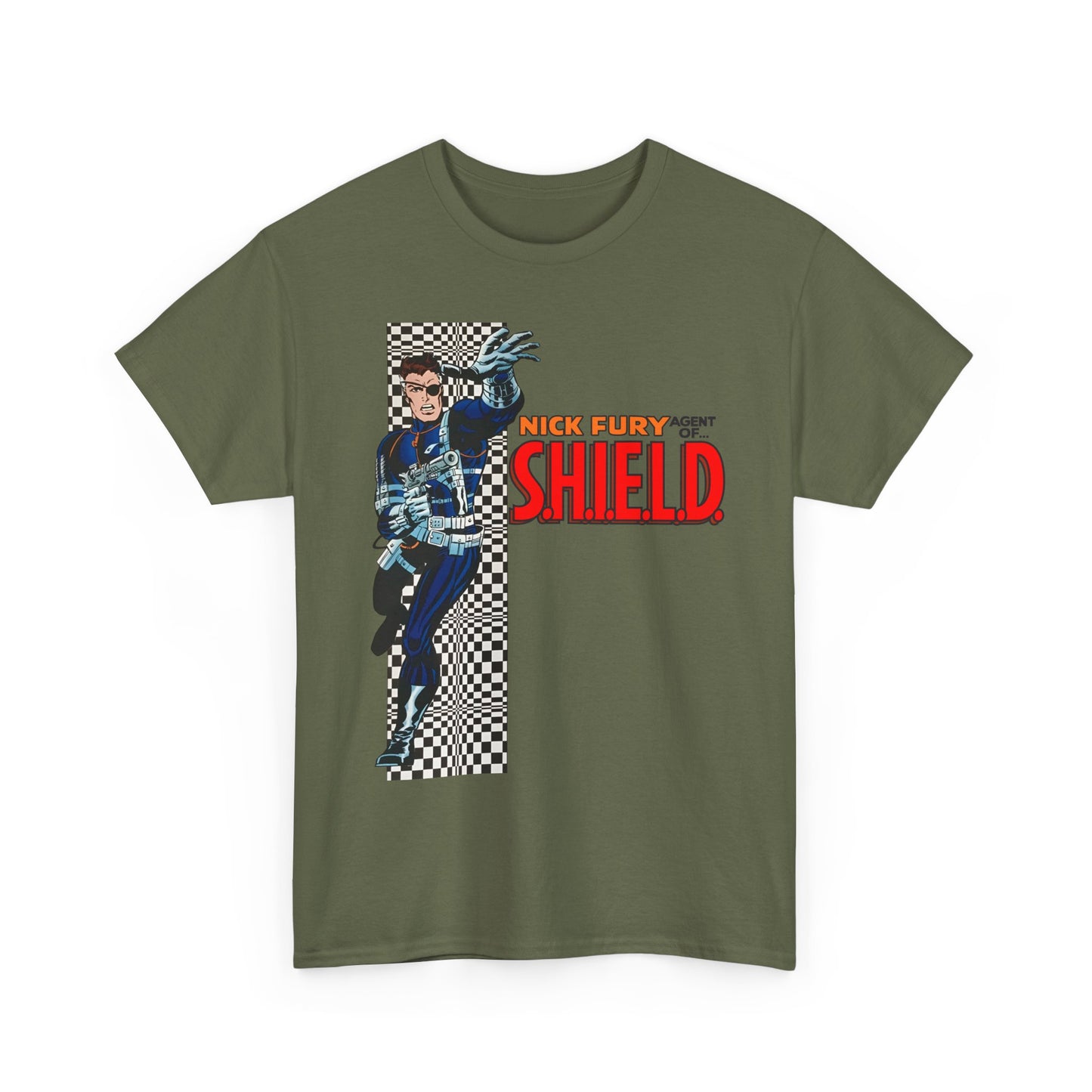 Nick Fury, Agent of SHIELD T-Shirt - Marvel Comics